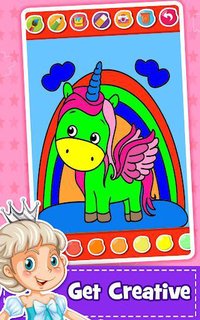 Unicorn Coloring Book - Games for Girls (No Ads)🎨 screenshot, image №1427949 - RAWG