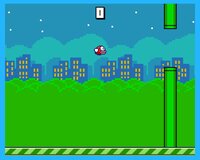 Flappy Bird for the ZX Spectrum Next - in BASIC screenshot, image №2543953 - RAWG