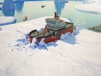 3D Icebreaker Parking - Arctic Boat Driving & Simulation Ship Racing Games screenshot, image №1656490 - RAWG