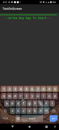TextOnScreen (TEST VER) screenshot, image №3153056 - RAWG