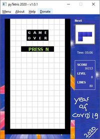 pyTetris 2020 screenshot, image №2374123 - RAWG