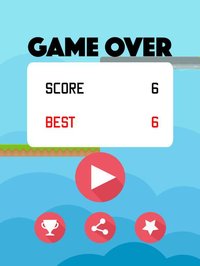 Color Red Geometry Bird Square Blok Jump Dash Spikes screenshot, image №1932385 - RAWG