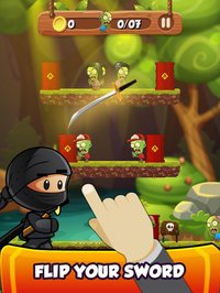 Ninja Kid Sword Flip Challenge screenshot, image №1827941 - RAWG
