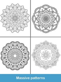 100+ Mandala coloring pages screenshot, image №1380489 - RAWG