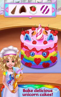 Unicorn Food - Rainbow Glitter Food & Fashion screenshot, image №1361843 - RAWG