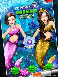 Ice Princess Mermaid Beauty Salon – Fun dress up and make up game for little stylist screenshot, image №1831221 - RAWG