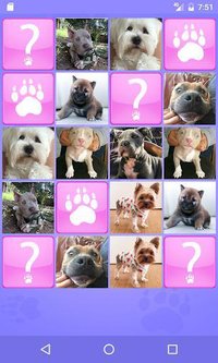 Cute Dogs Memory Matching Game screenshot, image №1502320 - RAWG