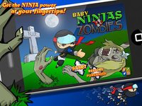 Baby Ninja vs zombies - Best shoot and chop flying action for boys screenshot, image №967355 - RAWG