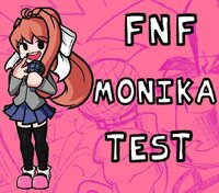 FNF Monika (Doki Doki Takeover) Test screenshot, image №3725847 - RAWG