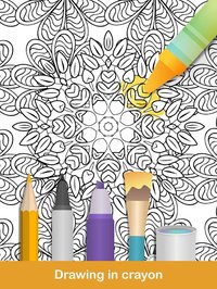 100+ Mandala coloring pages screenshot, image №1380480 - RAWG