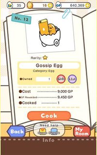 gudetama tap! screenshot, image №773247 - RAWG