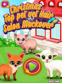 Christmas Pet Vet Hair Salon Makeover kids screenshot, image №1757301 - RAWG