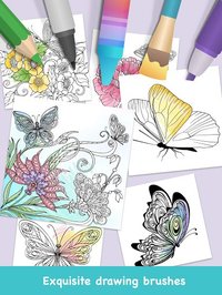 Butterflies Coloring Books screenshot, image №1380911 - RAWG