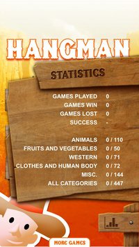 Hangman for kids - A classic Hangman game in 5 languages screenshot, image №949657 - RAWG