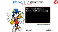 Klonoa's Instructions To Do Stuff screenshot, image №2418322 - RAWG