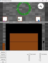 2D Desktop Fireplace screenshot, image №4152295 - RAWG
