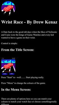 Wrist Racer screenshot, image №2166357 - RAWG