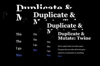 Duplicate & Mutate: Twine (2021) screenshot, image №2837963 - RAWG