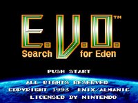 E.V.O.: Search for Eden screenshot, image №761565 - RAWG