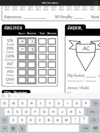 Real Sheet: D&D 3.0 Edition + Dice Table screenshot, image №1663758 - RAWG