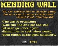 Mending Wall screenshot, image №2664010 - RAWG