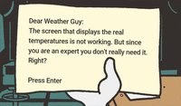 The Weather Guy screenshot, image №1056796 - RAWG