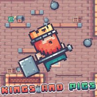 Kings and pigs - pixel platformer screenshot, image №3524544 - RAWG