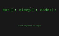 eat(); sleep(); code(); screenshot, image №1041379 - RAWG