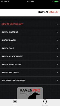 Cкриншот REAL Raven Hunting Calls - 7 REAL Raven CALLS & Raven Sounds! - Raven e-Caller - Ad Free - BLUETOOTH COMPATIBLE, изображение № 2066462 Cкриншот REAL Raven Hunting Calls - 7 REAL Raven CALLS & Raven Sounds! - Raven e-Caller - Ad Free - BLUETOOTH COMPATIBLE, изображение № 2066462 - RAWG