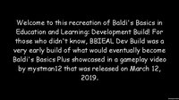Baldi's Basics in Education and Learning Development Build Recreation screenshot, image №3390357 - RAWG