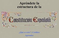 Apréndete la estructura de la Constitución española screenshot, image №2232120 - RAWG