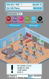 Game Studio Tycoon screenshot, image №1518432 - RAWG