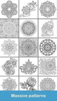 100+ Mandala coloring pages screenshot, image №1380477 - RAWG