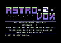 Astro Vox 1 - 2 ep. - C64 game screenshot, image №3593596 - RAWG