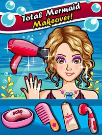 A Mermaid Princess Salon Spa Makeover - fun little nose & leg make up kids games for girls screenshot, image №877609 - RAWG