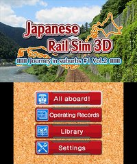 Japanese Rail Sim 3D Journey in suburbs #1 Vol.2 screenshot, image №265670 - RAWG