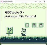 GBStudio 3 - Animated Tile Tutorial screenshot, image №3325452 - RAWG