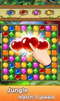 Gems & Jewels - Match 3 Jungle Puzzle Game screenshot, image №1475944 - RAWG