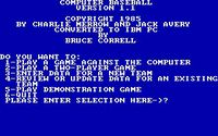 Computer Baseball screenshot, image №754360 - RAWG