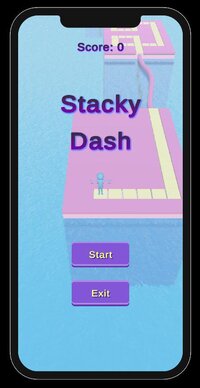 Stacky Dash Clone screenshot, image №3631454 - RAWG