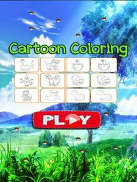 Coloring Book Cartoons For Kids screenshot, image №953183 - RAWG