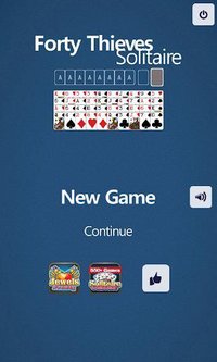 Forty Thieves Solitaire screenshot, image №1466582 - RAWG