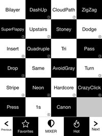 Black White Tiles (New): Piano Tiles Mini Games screenshot, image №2026040 - RAWG