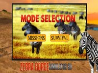 Zebra Horce Simulator 3D screenshot, image №1954841 - RAWG