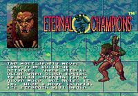 Eternal Champions (1993) screenshot, image №759132 - RAWG