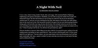 A Night With Neil screenshot, image №3855633 - RAWG