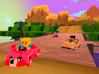 3D Super Block Kart - Blocky Pixel Go-Kart Road Racing Game Pro screenshot, image №2371188 - RAWG