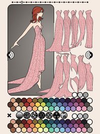 Erte Elegance Dress Up screenshot, image №1955211 - RAWG