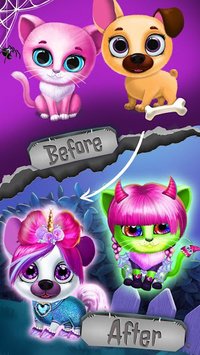 Kiki & Fifi Halloween Salon - Scary Pet Makeover screenshot, image №1591878 - RAWG