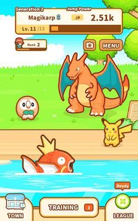 Pokémon: Magikarp Jump screenshot, image №1397185 - RAWG